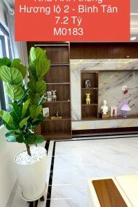 HẺM XE HƠI THÔNG - NGAY NGÃ TƯ 4 XÃ - HƯƠNG LỘ 2 - GIÁP TÂN PHÚ - NHÀ MỚI ĐẸP 5 TẦNG - 56M2 - 4x14M - SỔ VUÔNG VỨC ĐẸP HOÀN CÔNG ĐỦ - 7.2 TỶ - M0183