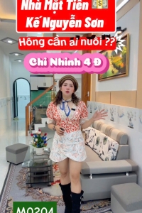 SIÊU PHẨM MẶT TIỀN ĐẸP - SÁT NGUYỄN SƠN - BÌNH LONG - KINH DOANH BUÔN BÁN QUÁ NGON - XE TẢI VI VU 8M THÔNG -MUA Ở KINH DOANH CHO THUÊ PHÙ HỢP - 4.75 TỶ  - M0204