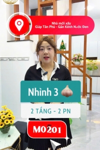 NHÀ MỚI XÂY GẦN TRƯỜNG HỌC BÌNH LONG– GẦN TÂN PHÚ - DỌN VÀO Ở NGAY - 3.62 TỶ - M0201