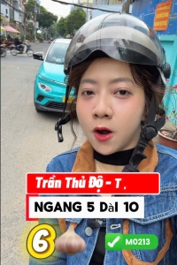 NHÀ MỚI 3 TẦNG - TRẦN THỦ ĐỘ[ TÂN PHÚ ] - 50M² - NGANG 5M - 6 TỶ - M0213