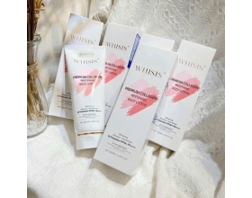 SỮA DƯỚNG TRẮNG DA CHỐNG NẮNG WHISIS PREMIUM COLLAGEN WHITENING BODY LOTION 