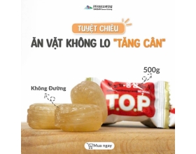 KẸO HỒNG SÂM T.O.P KHÔNG ĐƯỜNG 
