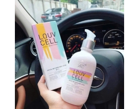 KEM DƯỠNG TRẮNG NÂNG TÔNG BODY - LOUVCELL CRYSTAL WHITENING BODY LOTION BLOOMING MUSK