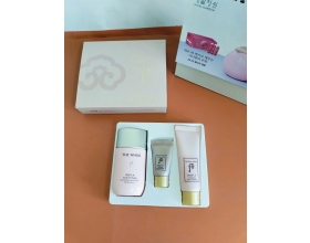 Set Kem Sữa Chống Nắng Whoo Hồng- Whoo Vital Hydrating Sun Fluid 