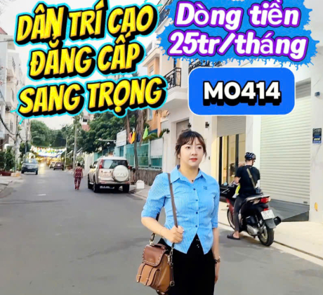 BIỆT THỰ MINI – ĐƯỜNG 10M MẶT TIỀN – KHU THOẠI NGỌC HẦU – CHO THUÊ 25TR/THÁNG - VỊ TRÍ ĐẮC ĐỊA - 16.X T.Ỷ - M0414 