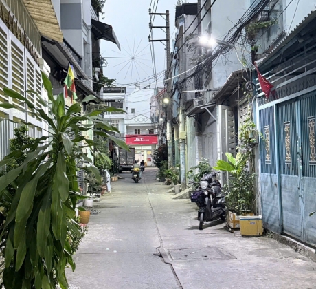 NHÀ NÁT KHU LÊ VĂN QUỚI - ĐẦU TƯ XÂY MỚI - 41M2 - XE HƠI THÔNG - CHỈ 4,5 TỶ - M0209