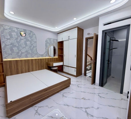 SIÊU PHẨM 1 SẸC KHU LÊ VĂN QUỚI - XE HƠI NGỦ TRONG NHÀ - NỘI THẤT XỊN - 4,5x12M - 5PN - 7.6 TỶ - M0227