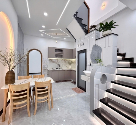 NHÀ HẺM XE HƠI NGAY CHỢ ĐS12 [BÌNH TÂN] - 4X14M - 3PN -5.75 TỶ - M0239