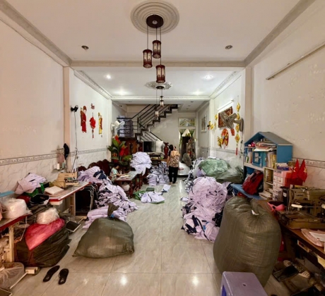 NHÀ 3 TẦNG (4x15) - LÔ GÓC - HẺM XE HƠI THÔNG - 5.9 TỶ - M0249