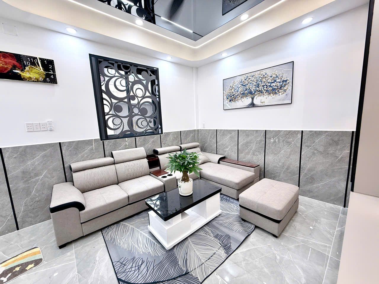 NHÀ MỚI FULL NỘI THẤT SIÊU ĐẸP - ĐƯỜNG NHỰA 6M - HƯƠNG LỘ 2 [BÌNH TÂN] - 5 TÂNG - 5PN - 7.89 TỶ - MSO182