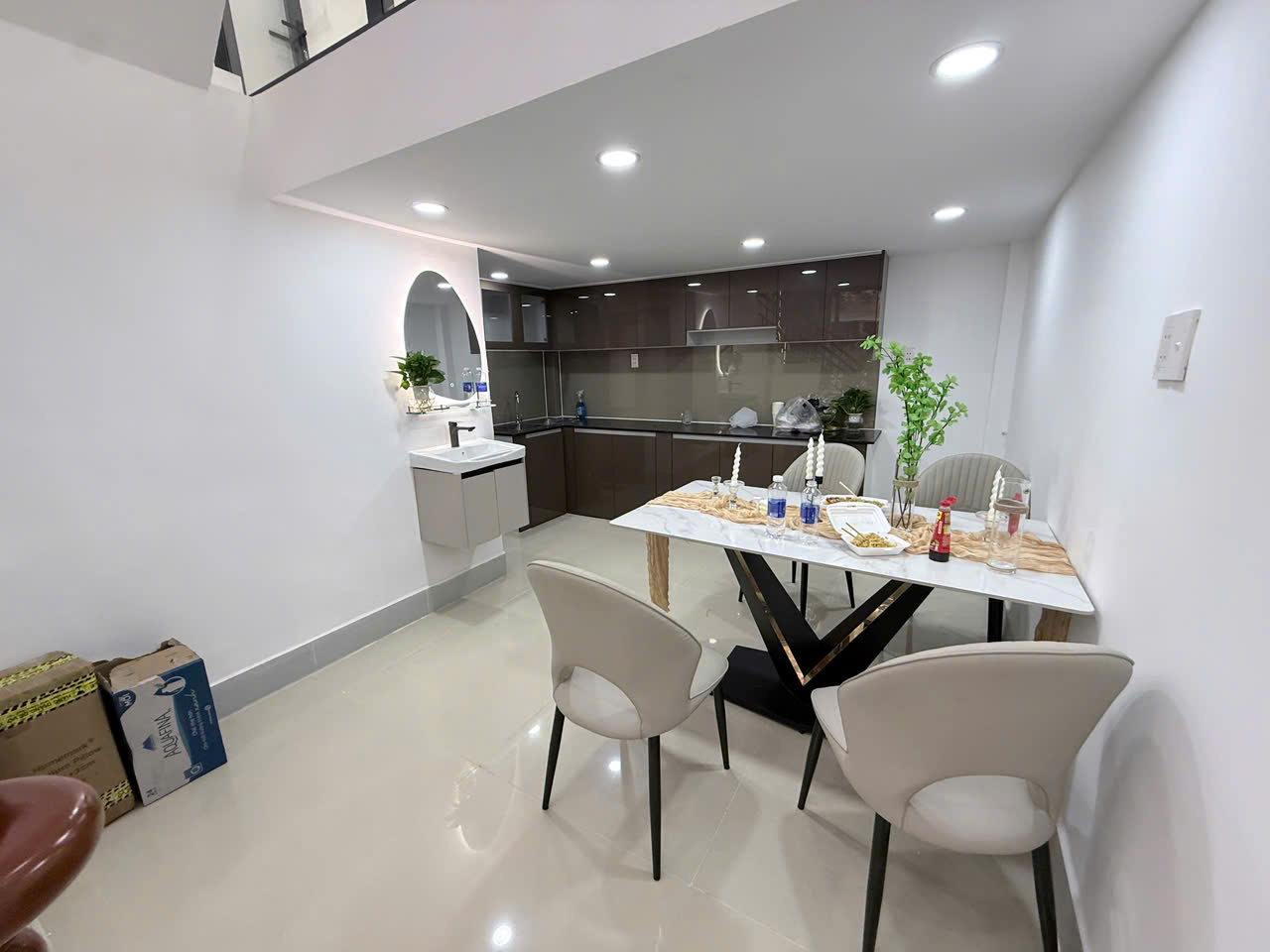 NHÀ MỚI HẺM XE HƠI THÔNG BÀN CỜ TÂN KỲ TÂN QUÝ - SÁT AEON MALL TÂN PHÚ - 3 PN - 40M2 - 5.15 TỶ- M0193