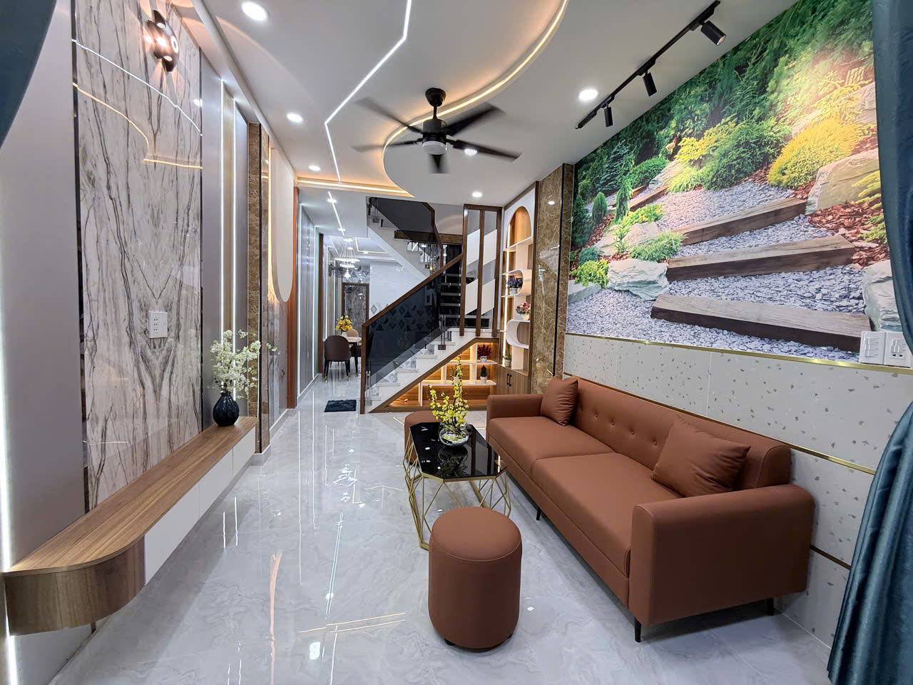 NHÀ MỚI ĐẸP THẲNG 1 TRỤC RA TỚI AEON TÂN PHÚ - DÀI 17M - 4PN - 5.6 TỶ - M0203