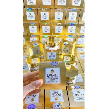 Viên tinh chất dưỡng vitamin, collagen tổng hợp AMMAS MULTI VITA 