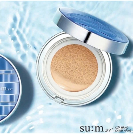 Phấn Nước Cho Da Dầu Nhờn Su:m37 Water-full CC Cushion Perfect Finish