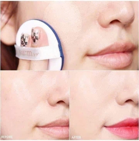 Phấn Nước Cho Da Dầu Nhờn Su:m37 Water-full CC Cushion Perfect Finish