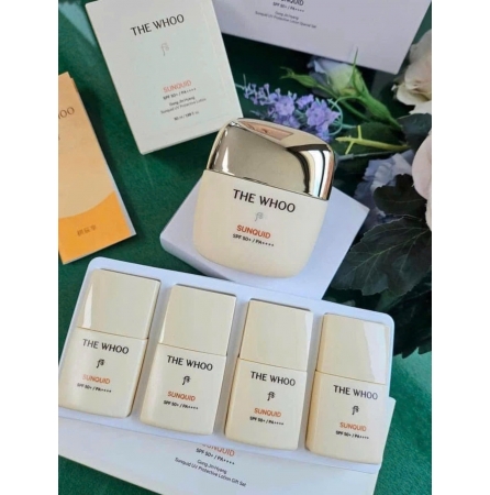 Set Chống Nắng WHOO SUNQUID spf 50+