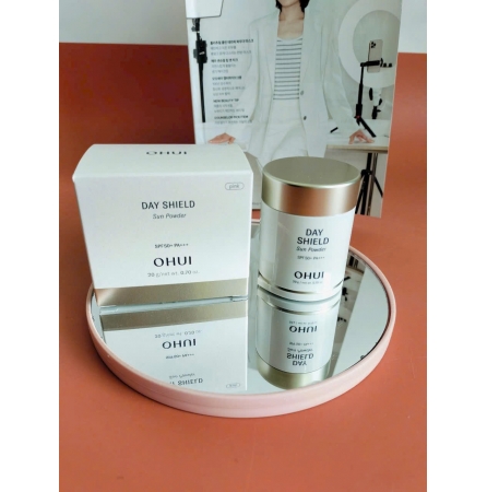 Phấn phủ chống nắng OHUI Day  Shield Perfect Sun Powder 