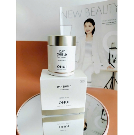 Phấn phủ chống nắng OHUI Day  Shield Perfect Sun Powder 