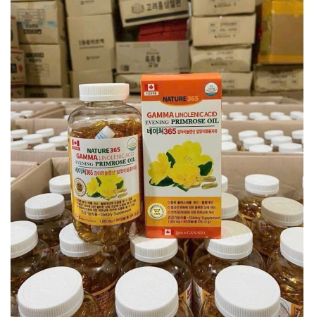 Tinh dầu hoa anh thảo Hàn Quốc Gamma Linolenic Acid 365 viên