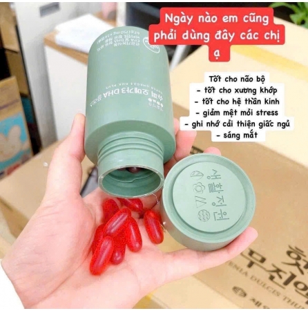 Dầu Cá SUPER OMEGA3 DHA LG Hàn Quốc