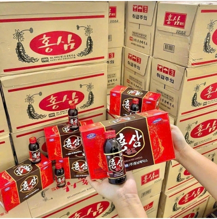 NƯỚC HỒNG SÂM CHAI KOREA RED GINSENG 