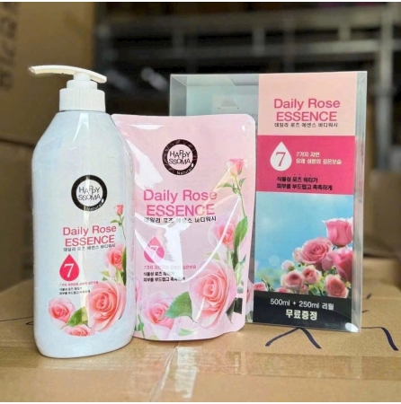 Sữa tắm hương gạo và hương hoa Happy Ssoma Daily Grain Essence