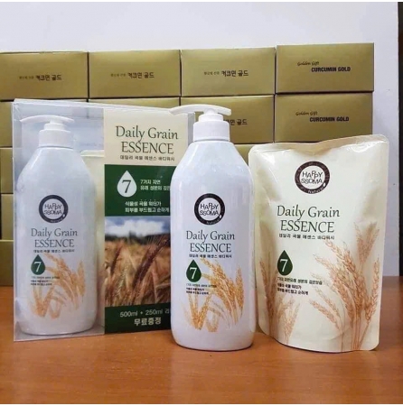 Sữa tắm hương gạo và hương hoa Happy Ssoma Daily Grain Essence