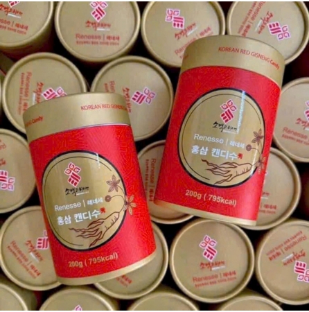 KẸO HỒNG SÂM SOBAEK HỘP RED GINGSENG CANDY KOREA