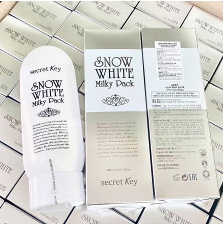 Kem Ủ Trắng Secret Key Snow White Milky Pack Hàn Quốc
