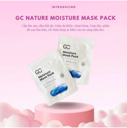 Mặt nạ dưỡng ẩm phục hồi GC - GC Nature Moisture Mask Pack