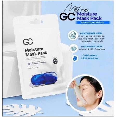 Mặt nạ dưỡng ẩm phục hồi GC - GC Nature Moisture Mask Pack