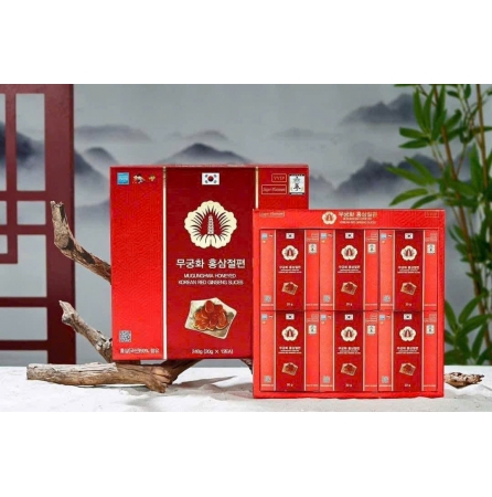 Sâm Lát Tẩm Mật Ong Mugunghwa - Hàng Thương Hiệu Chính Phủ Hàn Quốc