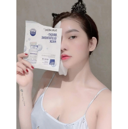 Mặt nạ Dưỡng Trắng Da CHuyên Sâu Sur.Medic+ Bright Glutatione Mask