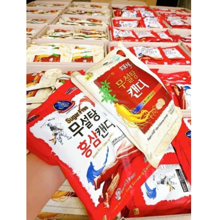 Kẹo Hồng Sâm Không Đường 365 Hàn Quốc 