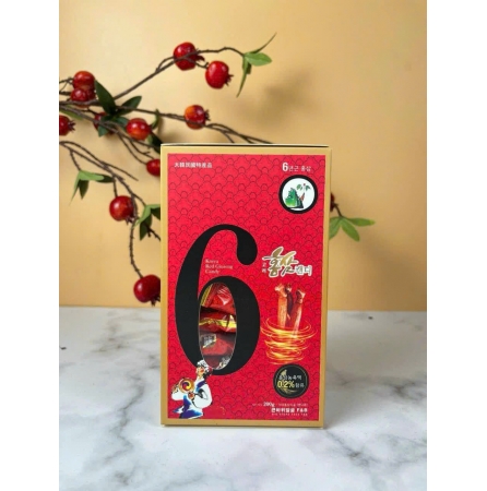 Kẹo Hồng Sâm F&B Hàn Quốc Hộp Giấy 