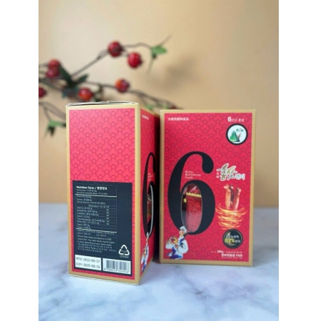 Kẹo Hồng Sâm F&B Hàn Quốc Hộp Giấy 