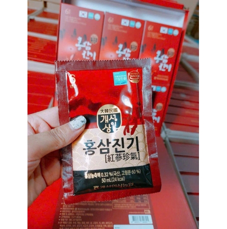 TINH CHẤT NƯỚC HỒNG SÂM NÚI CHINKI NONGHYUP CAO CẤP HÀN QUỐC