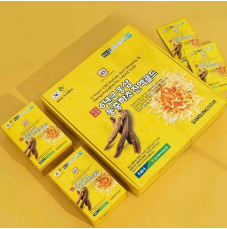 NƯỚC HỒNG SÂM ĐÔNG TRÙNG HẠ THẢO HÀN QUỐC