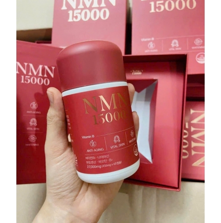 VIÊN UỐNG NMN 15000 TRẺ HÓA VÀ CHỐNG LÃO HÓA TOÀN DIỆN HÀN QUỐC