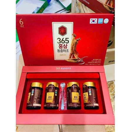 CAO HỒNG SÂM ĐÔNG TRÙNG HẠ THẢO 365 HÀN QUỐC