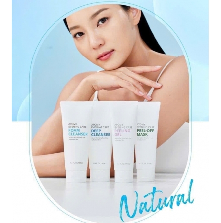 SỮA RỬA MẶT - KEM TẨY TRANG - GEL TẨY TẾ BÀO CHẾT ATOMY EVENING 365 HÀN QUỐC