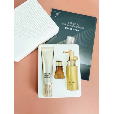 SET KEM CHỐNG NẮNG TINH CHẤT VÀNG SUM LOSEC SUMMA 