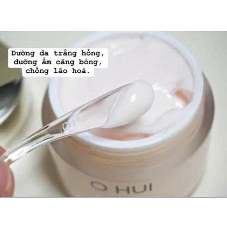 Set Kem Dưỡng OHui Hồng Cấp Ẩm Sáng Da Ohui Moisture Cream 